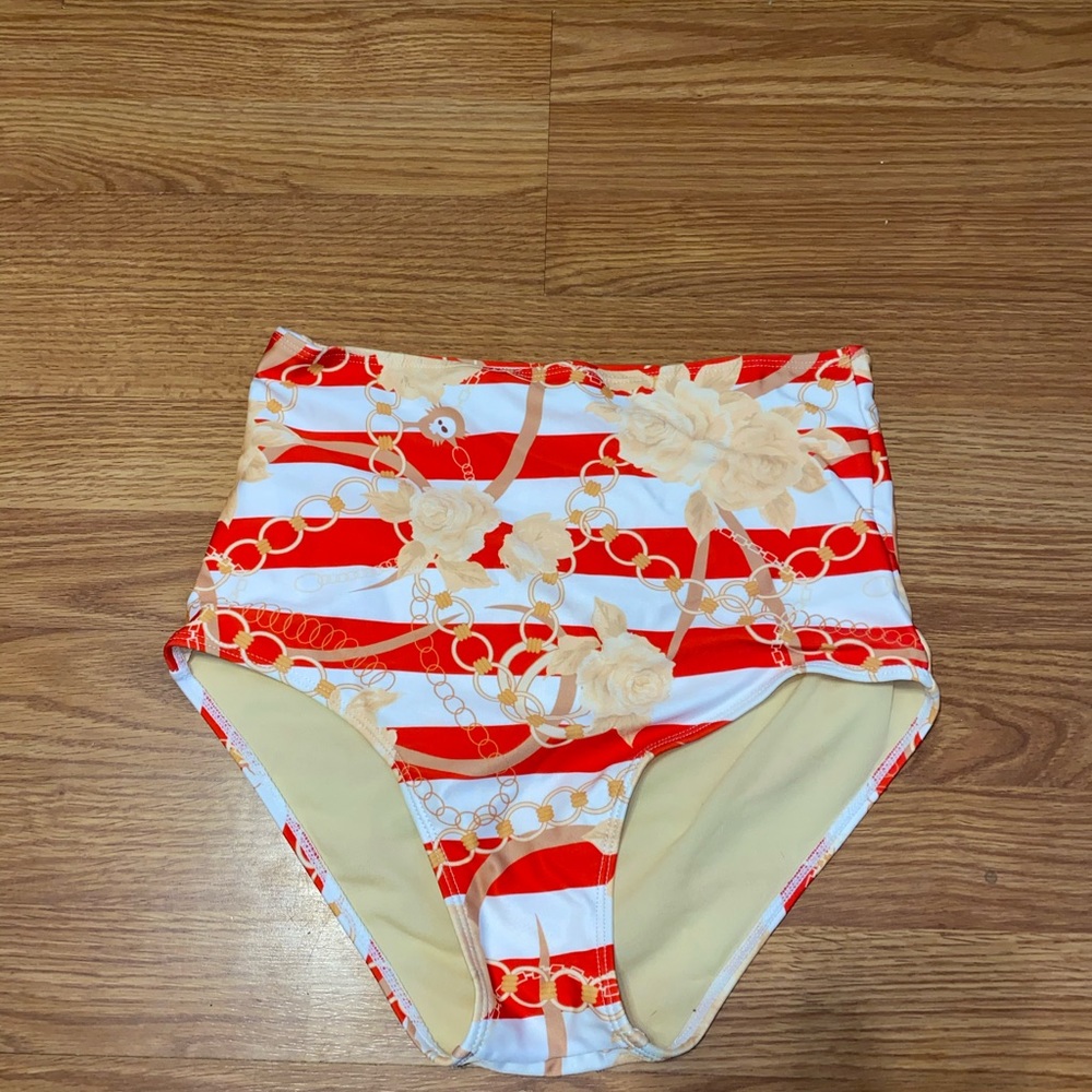 High waisted bikini set